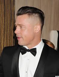 Brad pitt is sporting a short haircut that has been slightly spiked. Brad Pitt Haircut Are Always In Trend 13 Merys Stores