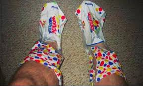 Grown and Flown - Who remembers wearing bread bags under ...