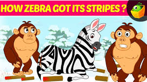 How Zebra Got Its Stripes More Fairy Tales Moral Stories In Magicbox Youtube
