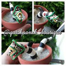 Find great deals on ebay for sandworm beetlejuice. My Lovely Potted Sandworm From Beetlejuice Hes Made From Polymer Clay And Glows In The Dark I Love Cre Polymer Clay Halloween Polymer Clay Crafts Clay Crafts