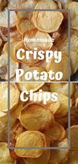 Crispy Potato Chips Fasting Recipe My Dainty Kitchen Recipe Crispy Potatoes Potato Chips Potato Chip Recipes