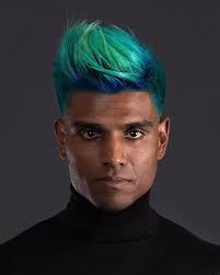 60 Best Summer Hair Colors For Men Add The Vibe In 2019 Men Hair Color Peacock Hair Color Boys Colored Hair