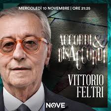 Domani sera ad “Accordi e Disaccordi” puntata molto ricca. Ci sarà anche  questo duello. Che dite, preparate i pop-corn? Siateci. #accordiedisaccordi  #fetri #travaglio