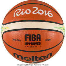 Qualification for 3x3 will determine the eight teams in each of the men's and women's tournaments. 2016 Rio Olympics Gold Medal Game Used Basketball Basketball Lot 43199 Heritage Auctions