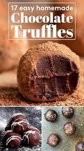 17 Super Delicious Homemade Chocolate Truffles Sobremesas Deliciosas Sobremesas Receitas Doces