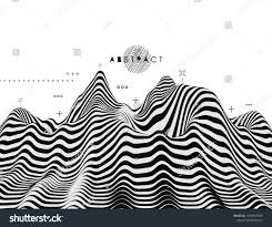 Black And White Background Landscape Landscape Background Terrain Black And White Background Pattern With Optical Illusion 3d Black And White Background Landscape Background Optical Illusions