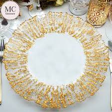 Gold Charger Plates China Trade Buy China Direct From Gold Charger Plates Factories At Alibaba Com