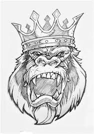 Jan 03, 2020 · a gorilla tattoo like this one can be done on your arm, chest, back or any other place on your body. Gorilla King Gorilla Tattoo Monkey Art Gorillas Art