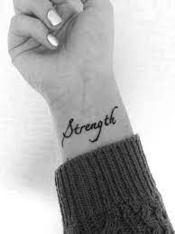 Pin By Lauren Mendez On Tattoo Ideas Wrist Tattoos Words One Word Tattoo Tattoos For Women