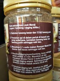 Cara setting lengkap pressure cooker bersesuaian dengan masakan. Rempah Nasi Arab Chef Ammar Rempah Mandi Mandy Spice Nasi Arab Mandy Shopee Malaysia