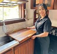 Ideias de tábua de madeira para bancada da cozinha