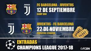 Hi all i want to see the 12/9 match vs juventus. Entrances Juventus Vs Fc Barcelona Champions League