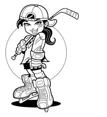 Girls Ice Hockey Coloring Pages Coloring Pages Malvorlagen Fur Madchen Malvorlagen Vorlagen
