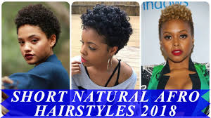 Natural brown medium hairstyles for african american women. 20 Beautiful Ideas About Short Natural African American Hairstyles 2018 Youtube
