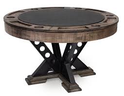 The Vien Pub Table Round Poker Table Game Room Tables Poker Table