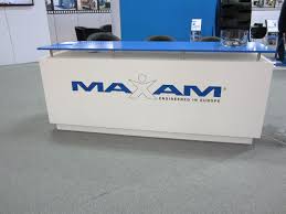 Front Desk At The Maxam Stand Maxam Maxamtire Tire Tyre Tires Show Aimex Sydney Australia Stamford Exhibition Otr So Storage Front Desk Home Decor