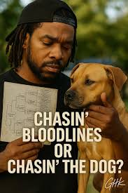 Importance of dog performance over bloodlines