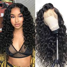 Curly lace front wigs with baby hair pre plucked real virgin human hair wigs. Cheap Curly Wigs Front Lace Brazilian Water Wave Lace Part Human Hair Wigs With Baby Hair Parik Lace Fronte Cabelo Humano Part Lace Wigs Aliexpress