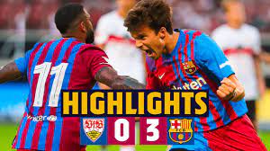 Fcb have won 20 spanish leagues, 3 ucl and 1 fifa club world cup. Highlights Vfb Stuttgart 0 3 Barca Memphis Yusuf Demir Riqui Puig Score Youtube