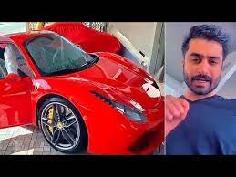 اللورد امين يغسل سيارته الفيراري sports car vehicles