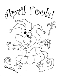 Happy April Fools Day Everyone Coloring Pages Free Coloring Pages Fall Coloring Pages