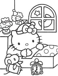Hello kitty with easter bunny. Hello Kitty Ausmalbilder Ausmalbilder Fur Kinder Hello Kitty Coloring Hello Kitty Colouring Pages Kitty Coloring