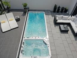 Swimspa Fitness Studio Im Garten Schwimmbad De Schwimmbader Hinterhof Whirlpool Hinterhof Swimming Pool