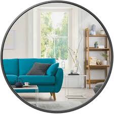 Order online for delivery or click & collect at your nearest bunnings. Best Choice Products 36in Framed Round Bathroom Vanity Wall Mirror W Anti Blast Film Target