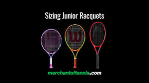One recommended way to check the correct racquet size for a child is to have them hold the racquet at the bottom of the handle and it and check to make sure it's not. How To Properly Size Junior Tennis Racquets Merchant Of Tennis