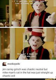 Jim Carrey Grinch Was Chaotic Neutral But Chaotic Evil Tumblr Funny Funny Funny Pictures