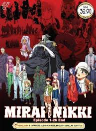 Anime DVD Mirai Nikki Future Diary Vol.1-26 End + OVA English Dubbed | eBay