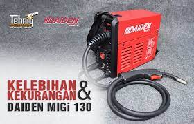 Lakoni falcon 120e mesin las inverter / trafo las 900 watt. Kelebihan Dan Kekurangan Mesin Las Daiden Migi 130
