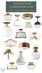 Shop pottery barn for flush mount lighting in classic styles. 15 Trendy Flushmount Lights For A Modern Farmhouse Homestead 128 Modern Farmhouse Lighting Ceiling Lights Living Room Farmhouse Lighting
