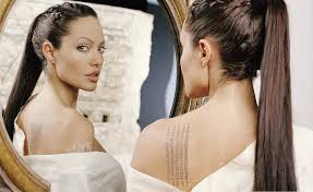 But do you know that this beautiful star is a tattoo enthusiast and has more than dozens of tattoos on her body! 5760x1080px Free Download Hd Wallpaper Angelina Jolie Tattoos Wallpaper Flare