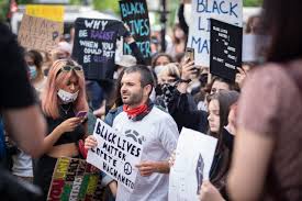 Black protest and the great migration: Balkan Protesters Show Solidarity With Black Lives Matter Movement Balkan Insight