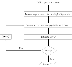 flowchart to estimate the influenza specific amino acid