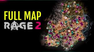 There are a total of 14 arks scattered around the world of rage 2. Full Map Rage 2 All Marked Locations Ark Chests And Projects Youtube