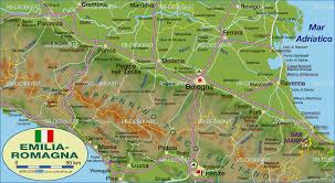 The journey times provided in your route calculations take traffic conditions into account. Karte Von Emilia Romagna Bundesland Provinz In Italien Welt Atlas De