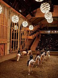 The Grand Arena Designed By Patrick Bouchain Who Also Designed The Stables Academy Of Equestrian Arts Chateau De Versa Equestrian Art Equestrian Versailles