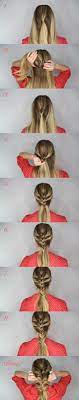 Dame Mit Roter Bluse Blonden Haaren Und Flechtfrisur Mit Grossem Zopf Flechtfrisuren Geflochtene Frisuren Flechtfrisuren Selber Machen