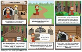 The Wolf That Fell In Love With Little Red Riding Hood English Little Red Riding Hood Storyboard Red Riding Hood Little Red Riding Hood Little Red