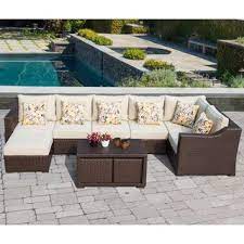 Sirio Matura 10 Piece Outdoor Furniture Set With Pillows Patio Furniture Deals Outdoor Furniture Sets Outdoor Living Space