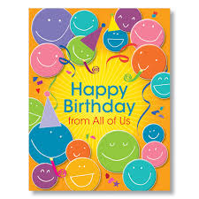 May the happiness you brought to us the day you were born to come back and usher you with infinite joy on this day! Happy Birthday Faces Company Birthday Card Hrdirect
