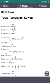 Kali ini semoga bermanfaat kata kata mutiara kata kata gitar adalah temankukata kata buat gebetankata kata mutiara untuk acara reunikata kata jatuh dari motorucapan. Chord Lagu Dhyo Haw For Android Apk Download
