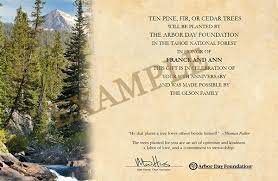 Plant Trees In Honor Of Someone You Love Trees To Plant Arbor Day Foundation Buy Trees