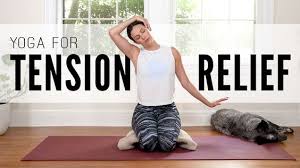 Yoga For Tension Relief Yoga With Adriene Youtube Yoga With Adriene Free Yoga Videos Tension Relief