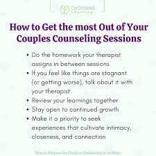 How To Prepare For Couples Counseling In 12 Steps