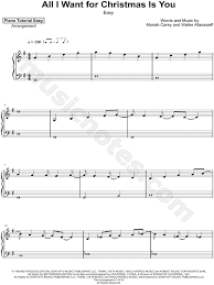 All I Want For Christmas Is You ноты для фортепиано All I Want For Christmas Is You Easy Sheet Music By Piano Tutorial Easy Arranged For Piano Instrumental Sol Easy Sheet Music Sheet Music Digital Sheet Music
