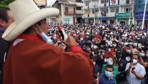 Pedro Castillo Afirma Que La Gran Corrupcion No Quiere Que Una Persona Del Pueblo Sea Presidente Peru Gestion