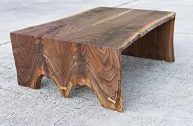 Custom Live Edge Walnut Waterfall Table Mitered Coffee Etsy Live Edge Coffee Table Natural Edge Table Coffee Table